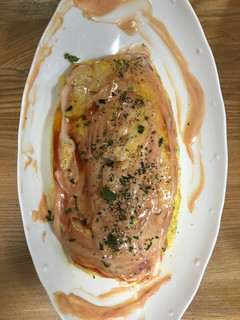 残りの餃子で、餃子オムレツ-レシピのメイン写真