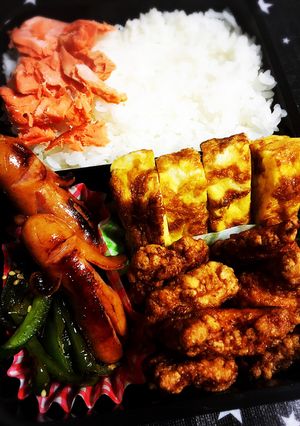 野球部弁当(o^^o)4-レシピのメイン写真