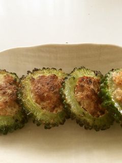 ゴーヤの肉詰め-レシピのメイン写真