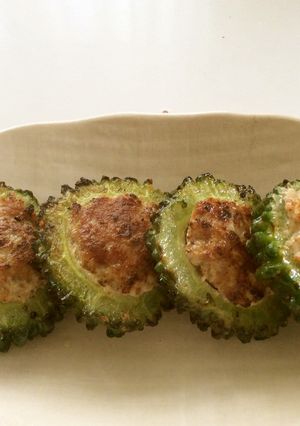 ゴーヤの肉詰め-レシピのメイン写真