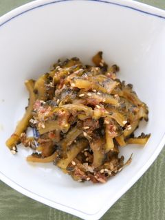 ゴーヤの佃煮-レシピのメイン写真