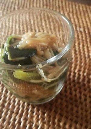 つるむらさきのなめたけあえ-レシピのメイン写真
