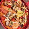 お店の味!フライパンで簡単海鮮パエリア