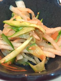簡単!さっぱり!大根の梅肉サラダ-レシピのメイン写真