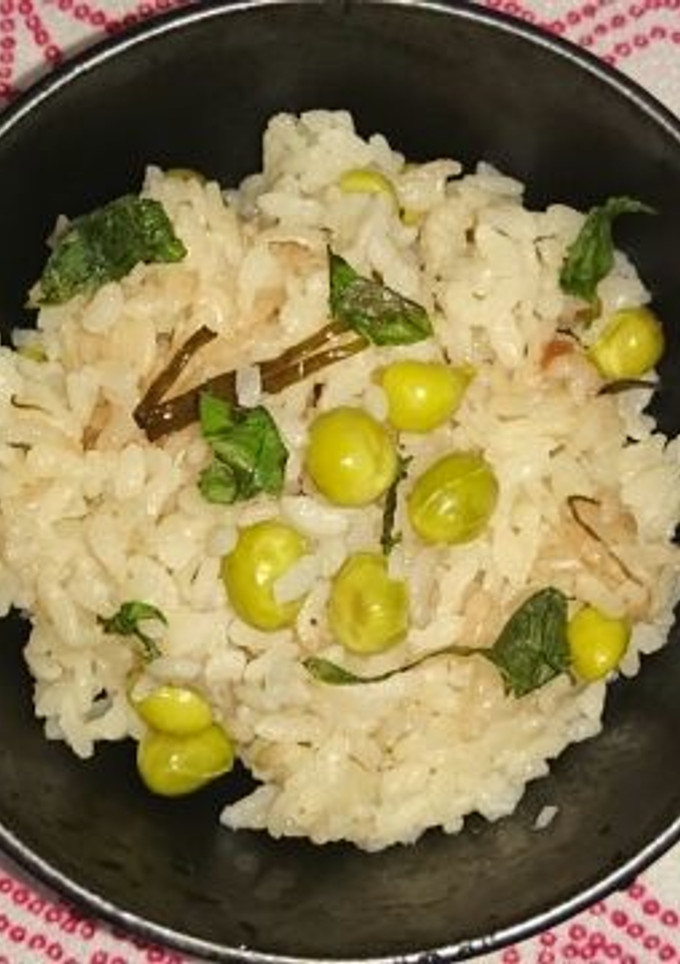 しそと梅の豆ごはん-レシピのメイン写真