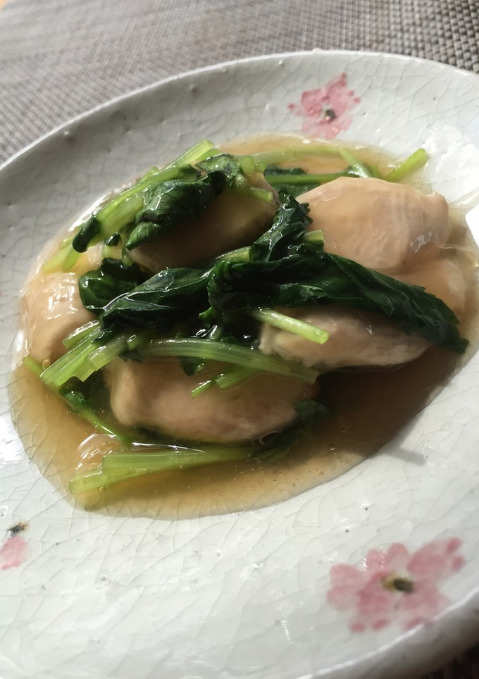 簡単♪冷やしても美味しい鶏肉の治部煮-レシピのメイン写真