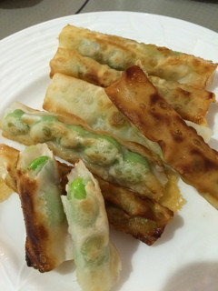 ワンタンの枝豆チーズ焼き-レシピのメイン写真