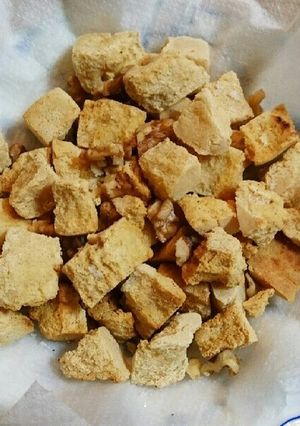 高野豆腐でおかきもどき-レシピのメイン写真