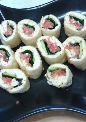 豆富のライスペーパー包み-レシピのメイン写真