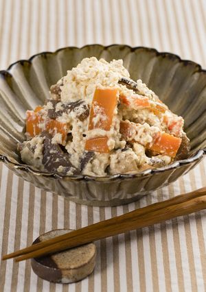 ごまの風味たっぷり！豆腐の白あえ-レシピのメイン写真
