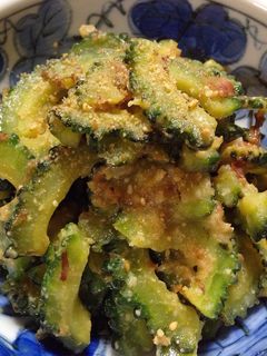 ゴーヤーの胡麻味噌甘辛おかか炒め-レシピのメイン写真