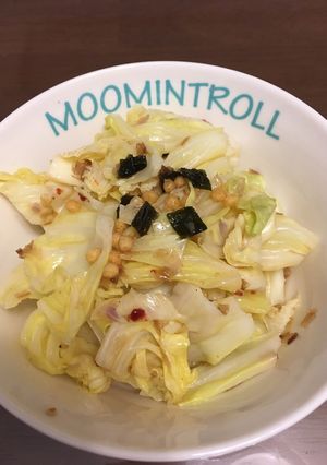 さっぱり梅風味のキャベツ和え-レシピのメイン写真