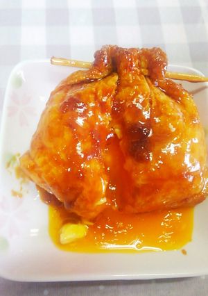 簡単！トロトロ卵巾着♡-レシピのメイン写真