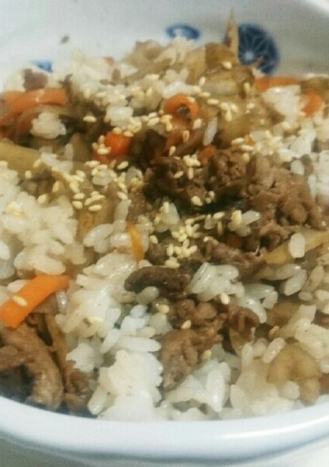 ごぼうの混ぜご飯-レシピのメイン写真