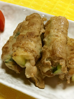 ズッキーニの豚肉巻き-レシピのメイン写真