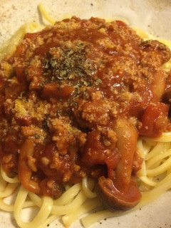 自家製ミートソーススパゲティ-レシピのメイン写真