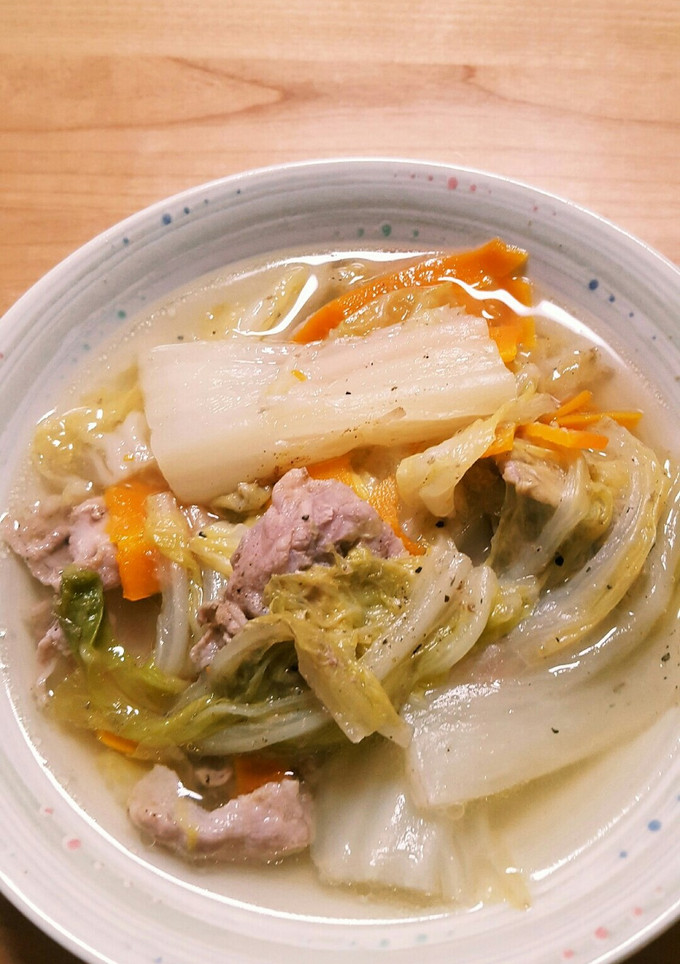 ☆豚バラと白菜の蒸し焼き☆-レシピのメイン写真