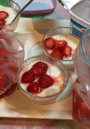 きれいにいちご冷凍保存の作り方-レシピのメイン写真