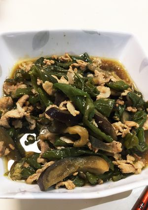 豚肉とピーマンの炒め煮-レシピのメイン写真