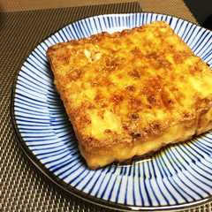 焼くだけ激ウマ 厚揚げ焼き 簡単 男料理-レシピのメイン写真