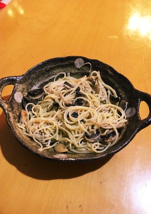 キノコのオイルパスタ-レシピのメイン写真