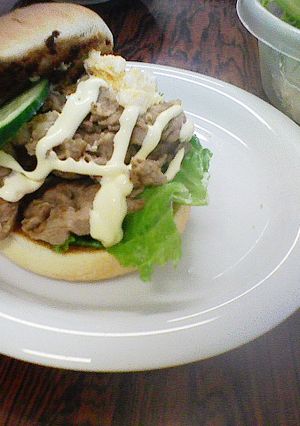 しょうが焼きバーガー-レシピのメイン写真