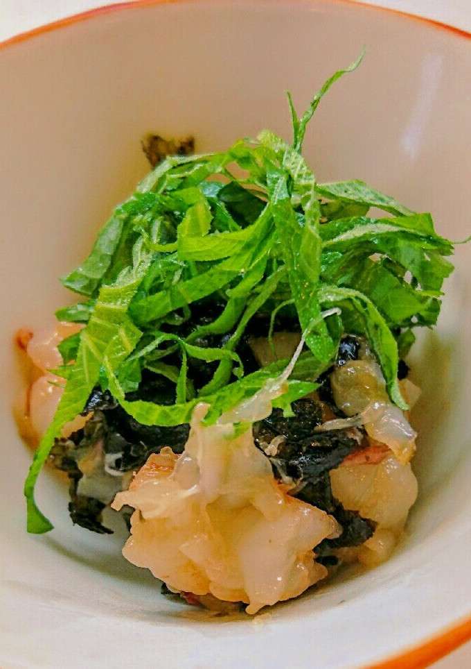簡単和えるだけの生海老韓国のり居酒屋風～-レシピのメイン写真