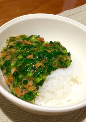 モロヘイヤ納豆丼ぶり-レシピのメイン写真
