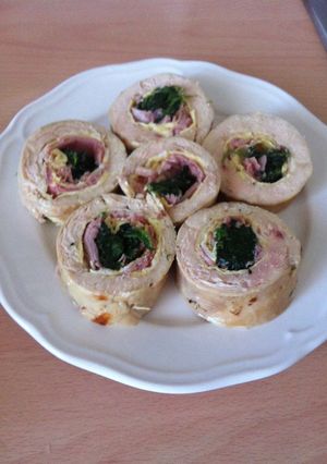 ロールチキン-レシピのメイン写真