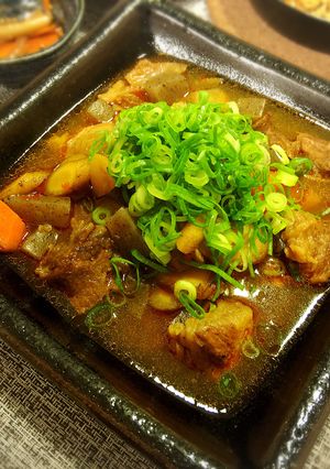 【圧力鍋】柚子ジャムでピリ辛牛すじ煮込み-レシピのメイン写真
