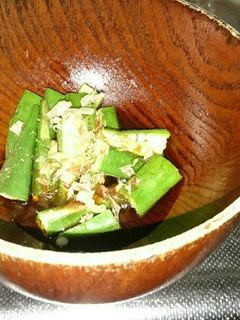 おくらのお浸し-レシピのメイン写真