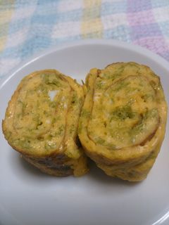 青さ海苔入り卵焼き-レシピのメイン写真