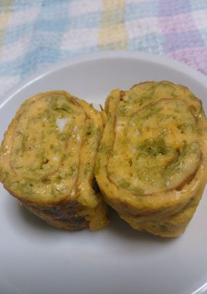 青さ海苔入り卵焼き-レシピのメイン写真