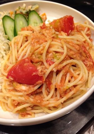 トンノトマトパスタ-レシピのメイン写真