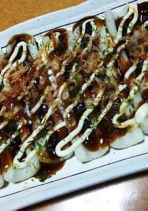 おつまみに✧‧˚ちくわのお好み焼き風-レシピのメイン写真