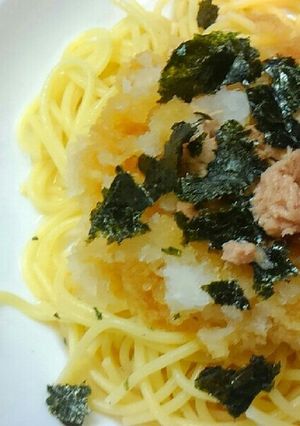 簡単なランチ♪ツナおろしスパゲティー-レシピのメイン写真