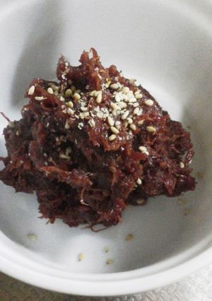コンビーフの醤油煮-レシピのメイン写真