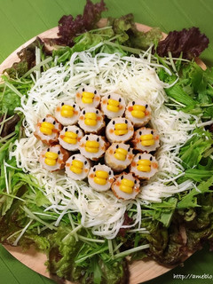 ♪ちくわどりの巣ごもりサラダ-レシピのメイン写真