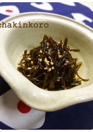 出汁をとった後の昆布で! 佃煮風♬-レシピのメイン写真