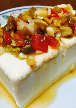 トマト×ザーサイ×豆腐☆トマザー冷奴-レシピのメイン写真
