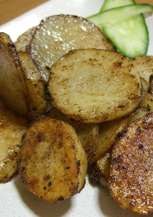 ジャガイモのクレジジーソルト焼き!-レシピのメイン写真