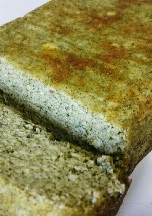 糖質完全オフ♪豆腐の抹茶ほろ苦ケーキ-レシピのメイン写真