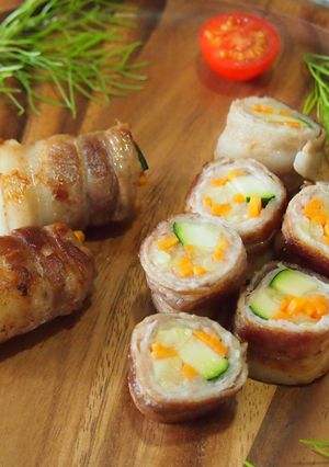 ズッキーニの肉巻き-レシピのメイン写真