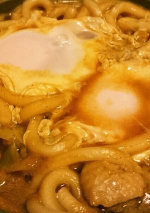 初夏の味噌煮込みうどんカレー風味-レシピのメイン写真