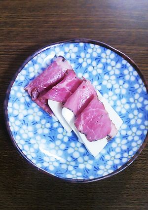 豆腐のパストラミ巻き♪-レシピのメイン写真