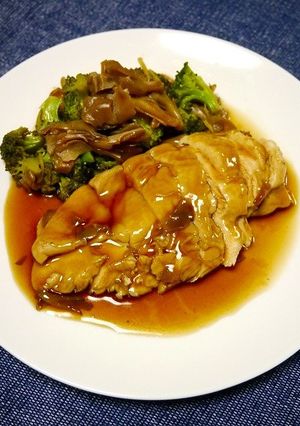 簡単！ムネ肉の照り煮-レシピのメイン写真