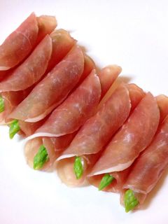 生ハムアスパラチーズ♡-レシピのメイン写真