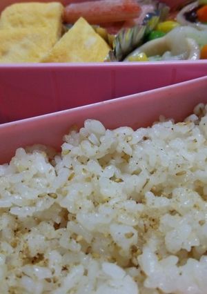 ごま香る*生姜だれdeさっぱりご飯☆弁当-レシピのメイン写真