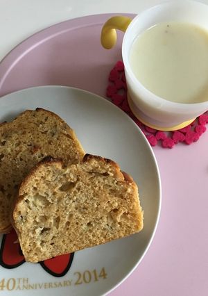 しっとり♡きな粉バナナのパウンドケーキ-レシピのメイン写真