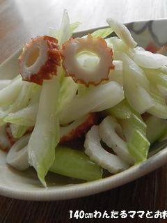 簡単★セロリとちくわのさっぱりあえ物-レシピのメイン写真